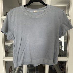 Aritzia Wilfred Free Tee - Light Blue - Medium